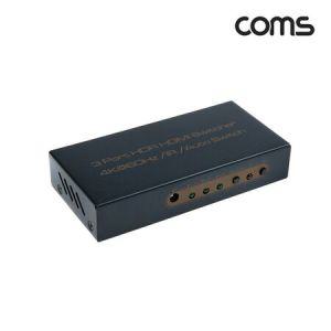 리모컨 Coms HDMI 2.0 선택기 3to1 4K 60Hz IR 자동_MC