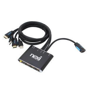 넥시 HDMI 2포트 KVM스위치 NX-KVM02H NX547