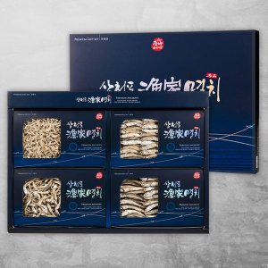 삼천포 어가멸치 선물세트 1호 세멸400g+자멸300g+소멸300g+대멸300g -인증