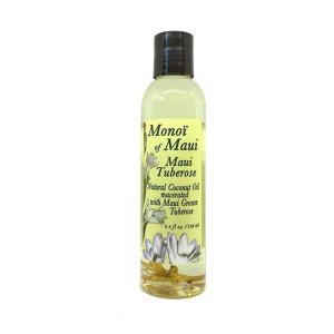 Monoi of Maui Tuberose Flower 천연 코코넛 오일 피부 머리카락 태닝 및 마사지용 핫템 잇템