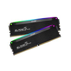 [엠지솔루션]OLOy DDR5-6400 BLADE RGB Black 패키지(32GB(16Gx2))