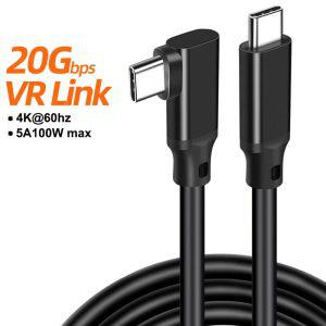 Oculus Quest2 링크 에이서 델 XPS SSD USB C to USB31 Gen2 와이어용 슈퍼 전송 USB32 엘보 20Gbps 날짜