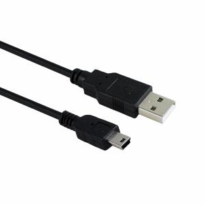 인네트워크 USB2.0 to 미니5핀 케이블 2M IN-UMN5P02M AM-Mini 5P 충전 데이터전송 선재순동