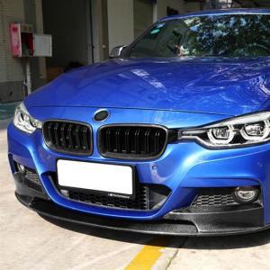 BMW 3시리즈 F30 리얼카본 프론트립 M 패키지 범퍼 튜닝 파츠 용