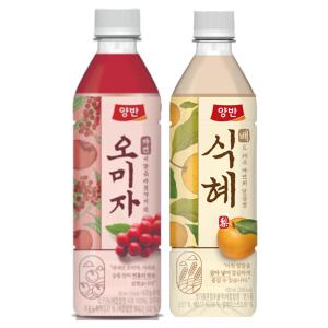 양반 오미자차 500ml 12입 + 배식혜 500ml 12입