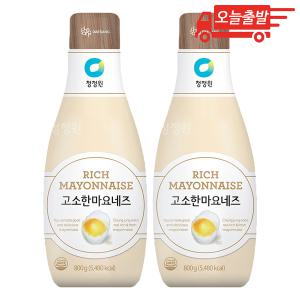 오늘출발 청정원 고소한 마요네즈 800g 2개