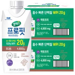 셀렉스 스포츠 웨이 프로틴 드링크 초콜릿 330ml x 24개_YR_MC