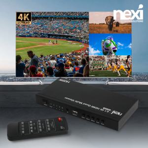 NEXI HDMI 4K 4채널 화면분할기 멀티뷰어 (NX1245)