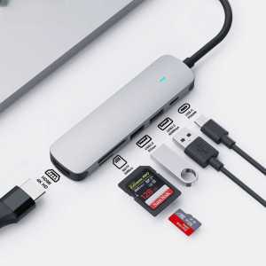 맥북 젠더 USB 3.0 HDMI 모니터 연결 전력 공급 HUB 태블릿 호환