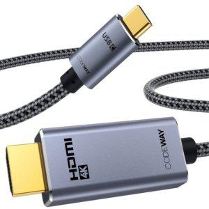 깨끗한화질 USB3.1 to HDMI2.0 미러링 길이 1M