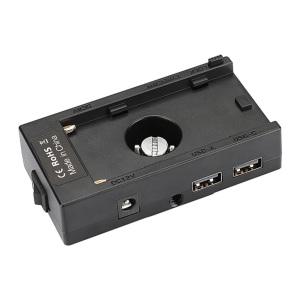 CAMVATE 소니 NP-F970 배터리 마운트 플레이트 WY-F01A 12V 8V DC 5V 9V USB 타입 C 출력