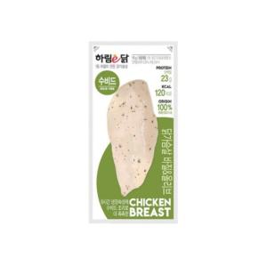 하림 수비드 닭가슴살 바질 앤 올리브 115g (10팩)