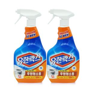 유한크로락스 유한락스 주방청소용 750ml x2개