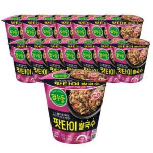 (NEW) 오뚜기 컵누들 팟타이쌀국수 50g 15개 x4개