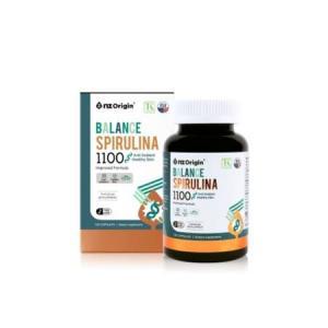 NZ 밸런스 스피루리나 1100 하와이산 SPIRULINA 분말 120캡슐 2개월분