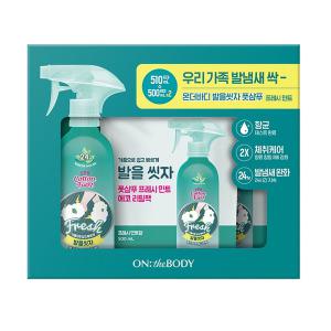 온더바디 풋샴푸 프레시민트 510ml+리필 1000ml