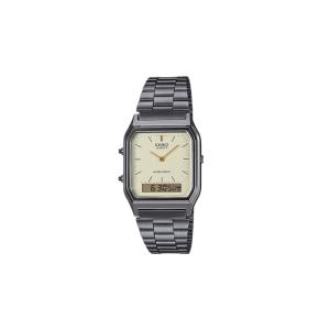 카시오 메탈 시계 Anadigi Dual Time 쿼츠 AQ-230GG-9A  추가금 X