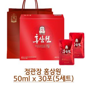 정관장 홍삼원 50ml x 30포(5세트) (선물가방포함) 홍삼선물세트 명절선물 정관장선물세트_MC