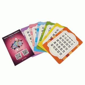 (KC인증)생각하는숫자맞히기(포커사이즈)고급형(Guessing the number card Poker Size) 어린이교육마술