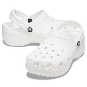 크록스 CLASSIC PLATFORM CLOG W WHI 206750-100