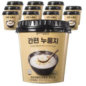 구수한 간편 누룽지 30g x 24개 아침 식사대용 간식 국내산 멥쌀 숭늉