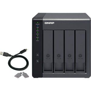 QNAP TR-004 4베이 USB Type-C 직접 연결 스토리지 DAS 하드웨어 RA