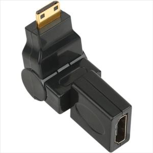 HDMI 케이블 MINI 변환젠더 회전형 꺾이는 아답터