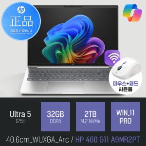 ⓒ HP 프로북 460 G11 A9MR2PT U5-125H 32GB 2TB WIN11 / 16인치 Arc그래픽 AI 사무용 노트북