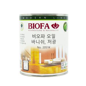 비오파 오일 바니쉬 2051K 저광 (750ml) 코팅 도막 유성