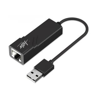 USB2.0 유선 랜카드 블랙 MBF-LAN20BK [halu]