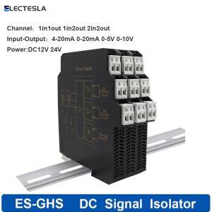 다중 입력 다중 출력 절연 센서 초박형 DC 아날로그 신호 아이솔레이터 전류 전압 송신기 010V 420mA 05V