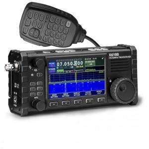 XIEGU X6100 50MHz HF 트랜시버 모든 모드 트랜시버 휴대용 SDR 단파 트랜시버 내장 자동 안테나 튜너 신제