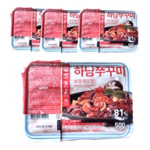 하남쭈꾸미 하남낙지 보통매운맛 500g 4팩