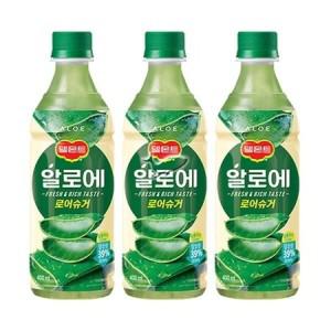 델몬트 알로에 로어슈거 400ml x 20pet