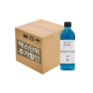 이지카케어 젠틀맨스 클럽 럭셔리 카샴푸 500ml 중성 6EA / 1BOX