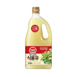 해표 식용유 콩기름 1.8L 1개