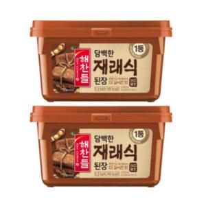 해찬들 재래식된장 2.3kg x 2개