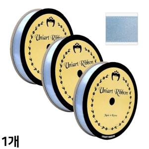 공단리본 A (25mm 16yd 진하늘) 선물 꽃다발 포장 리본공예 끈