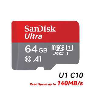 MICROSD카드 카드 포함 140 MB/s C10 U1 풀 HD A1