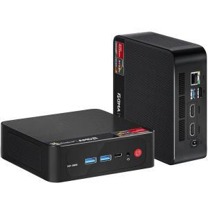 Beelink SER5 프로 미니 PC, AMD 라이젠 7 5800H(최대 4.4GHz, 8C/16T), 16GB DDR4/500GB NVMe SSD가 있는