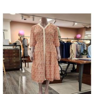 올앤선드리 BCBG 론다 잔꽃OP 원피스 A4M4O616 24