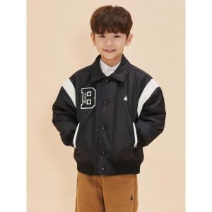 [BEANPOLE KIDS] 바서티 패딩 점퍼  블랙 (BI4838U055)