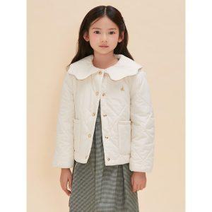 [BEANPOLE KIDS] 여아 러블리 패딩 점퍼  아이보리 (BI4838G010)