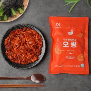 한결컴퍼니 양념 오리주물럭 500g 1kg 오리불고기