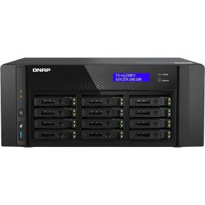 QNAP TS-h1290FX-7302P-128G-US 12 Bay U.2 NVMe/SATA 올플래시 데스크탑 NAS 사무실 환경, 협업 4K/8K 비