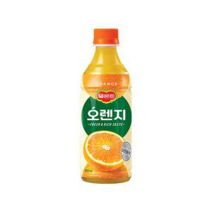 델몬트 오렌지 400ml 20개자판기음료 과일음료 과일음료수 과일주스 캔음료