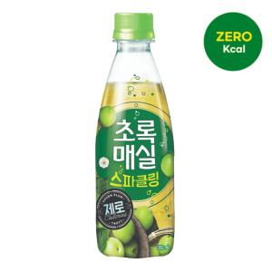 웅진 초록매실 스파클링 제로 350mL 20개