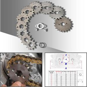 420 프론트 엔진 스프로킷 50-125cc 오토바이 피트 더트 바이크 ATV 고 카트 10T 11T 12T 13T 14T 15T 16T
