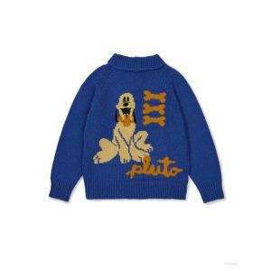 [Mmlg] DISNEY PLUTO_CARDIGAN (COBALT BLUE) 482858