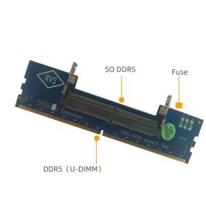 노트북 DDR5 RAM-데스크탑 PC 어댑터 카드 U-DIMM-SO 컨버터, 메모리